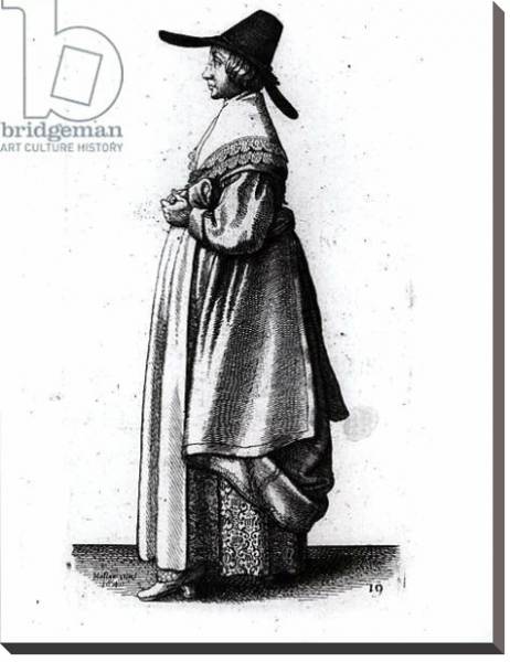 Постер Merchant's Wife, 1640 с типом исполнения На холсте без рамы