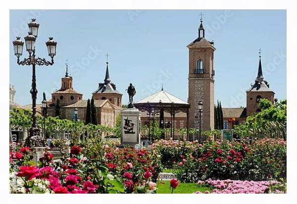 Постер Испания. Город Алькала́-де-Эна́рес с типом исполнения На холсте в раме в багетной раме 221-03