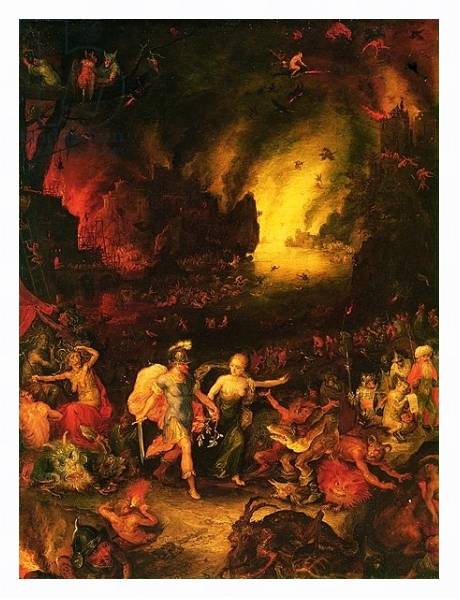 Постер Aeneas in Hades с типом исполнения На холсте в раме в багетной раме 221-03