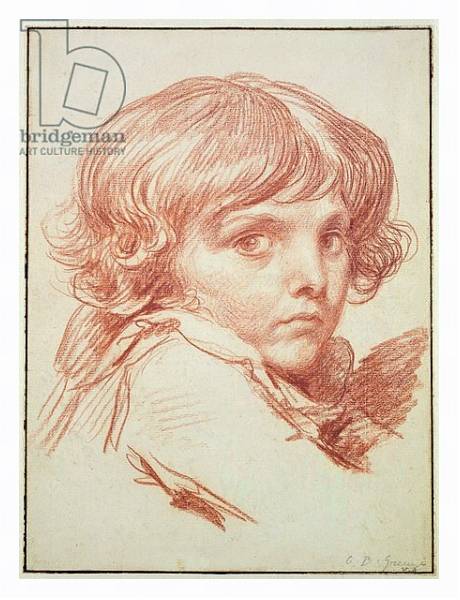 Постер Portrait of a Young Boy с типом исполнения На холсте в раме в багетной раме 221-03