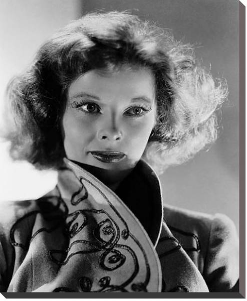 Постер Hepburn, Katharine 17 с типом исполнения На холсте без рамы