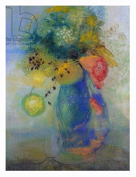 Постер Vase of flowers 3 1 с типом исполнения На холсте в раме в багетной раме 221-03
