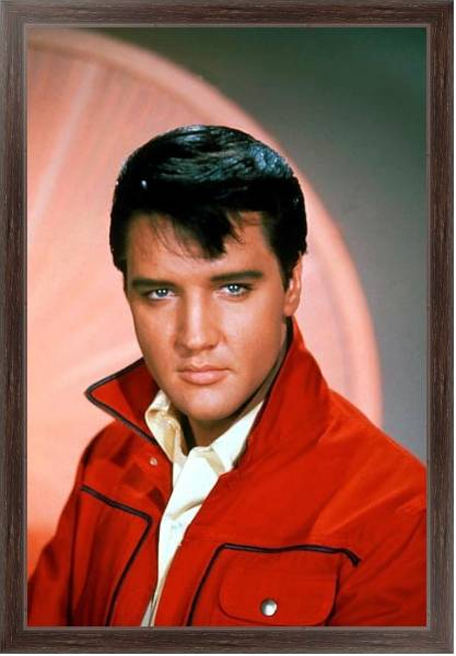Постер Presley, Elvis 3 с типом исполнения На холсте в раме в багетной раме 221-02