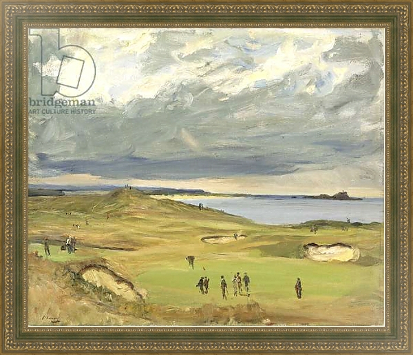 Постер The Golf Links, North Berwick, 1919 с типом исполнения На холсте в раме в багетной раме 484.M48.640