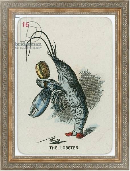 Постер The Lobster с типом исполнения На холсте в раме в багетной раме 484.M48.310