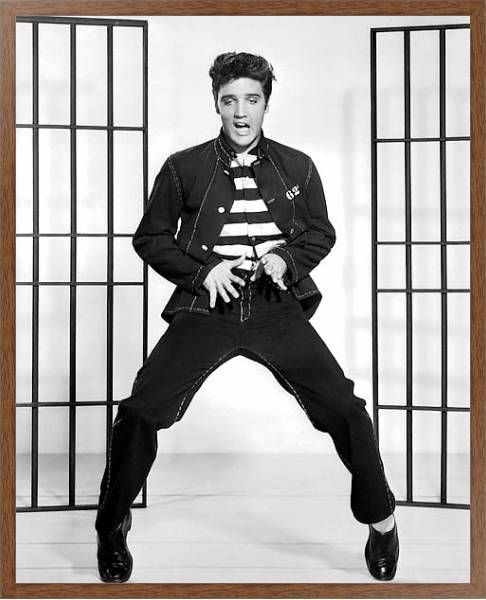 Постер Presley, Elvis (Jailhouse Rock) 2 с типом исполнения На холсте в раме в багетной раме 1727.4310