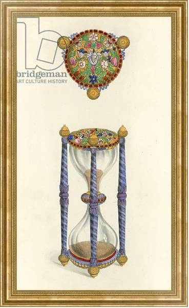 Постер An Hour Glass, mid 17th century с типом исполнения На холсте в раме в багетной раме NA033.1.051
