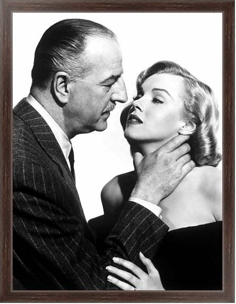 Постер Monroe, Marilyn (Asphalt Jungle, The) 2 с типом исполнения На холсте в раме в багетной раме 221-02