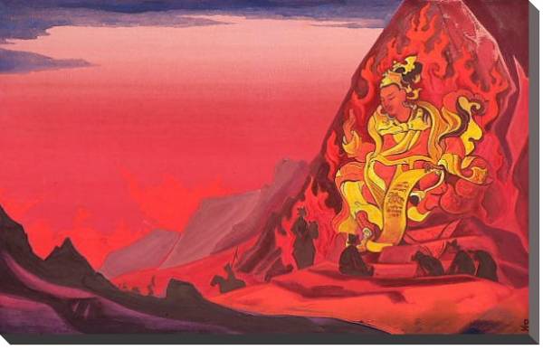 Постер Приказ Ригден-Джапо с типом исполнения На холсте без рамы