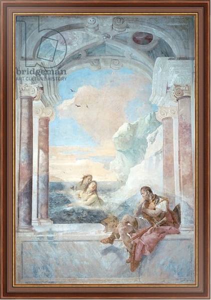 Постер Achilles consoled by his mother, Thetis, from 'The Iliad' by Homer, 1757 с типом исполнения На холсте в раме в багетной раме 35-M719P-83