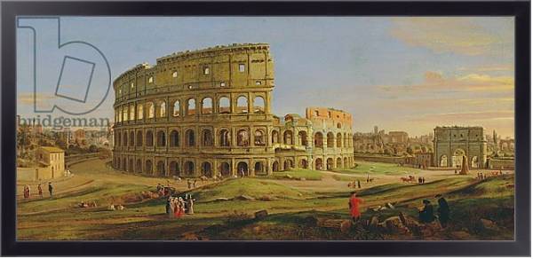 Постер The Colosseum с типом исполнения На холсте в раме в багетной раме 221-01