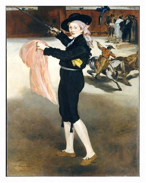 Постер Викторин Мюрен с типом исполнения На холсте в раме в багетной раме 221-03