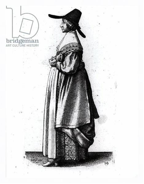 Постер Merchant's Wife, 1640 с типом исполнения На холсте в раме в багетной раме 221-03