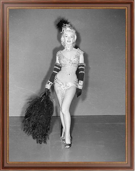 Постер Monroe, Marilyn (Gentlemen Prefer Blondes) 3 с типом исполнения На холсте в раме в багетной раме 35-M719P-83