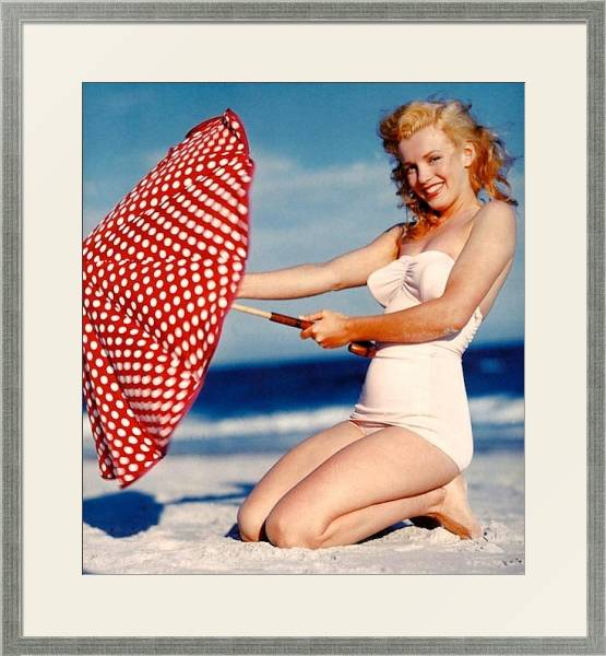 Постер Monroe, Marilyn 29 с типом исполнения Под стеклом в багетной раме 1727.2510