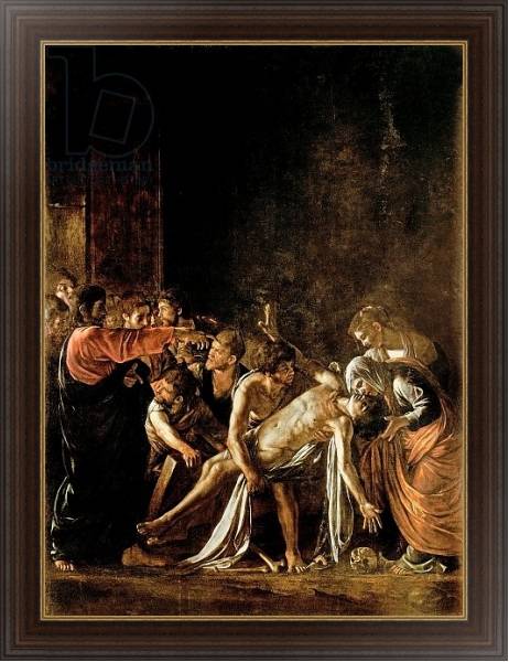 Постер Resurrection of Lazarus 4 с типом исполнения На холсте в раме в багетной раме 1.023.151