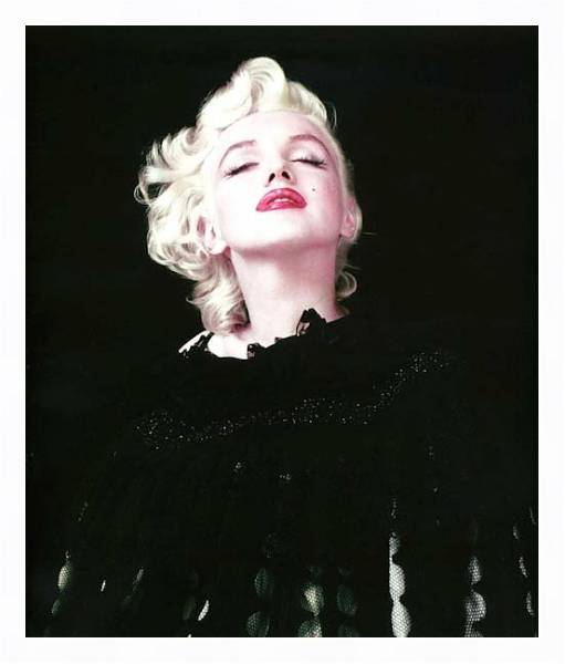 Постер Monroe, Marilyn 103 с типом исполнения На холсте в раме в багетной раме 221-03