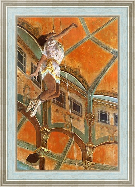 Постер Ла Ла в цирке Фернадо с типом исполнения На холсте в раме в багетной раме NA053.0.114