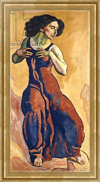 Постер Woman in Ecstasy, 1911 с типом исполнения На холсте в раме в багетной раме NA033.1.051