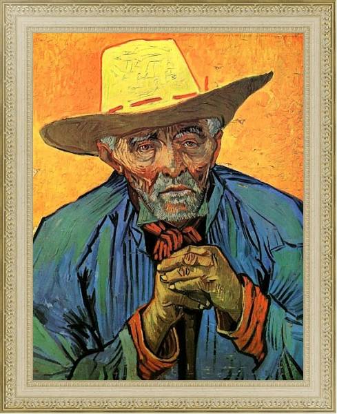 Постер Портрет Пасьянс Эскалиер с типом исполнения На холсте в раме в багетной раме 484.M48.725
