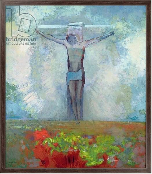 Постер The Crucifixion, c.1910 с типом исполнения На холсте в раме в багетной раме 221-02