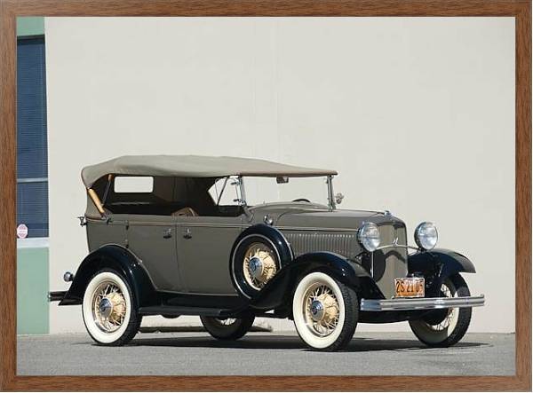 Постер Ford V8 Phaeton '1932 с типом исполнения На холсте в раме в багетной раме 1727.4310