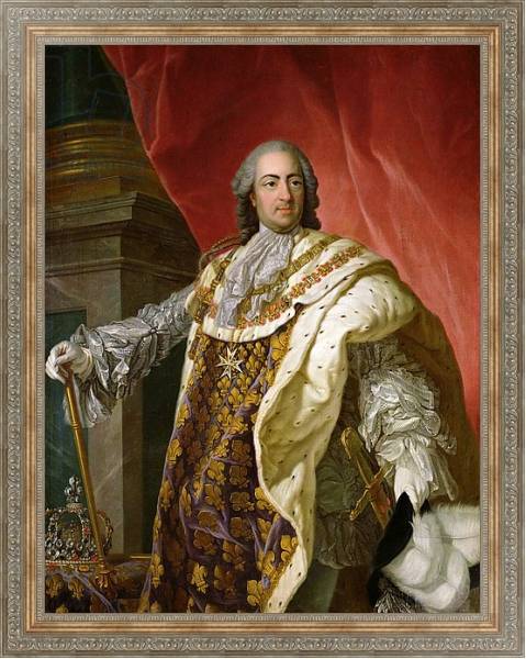 Постер Louis XV с типом исполнения На холсте в раме в багетной раме 484.M48.310