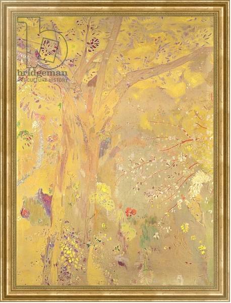Постер Yellow Tree, 1900-01 с типом исполнения На холсте в раме в багетной раме NA033.1.051