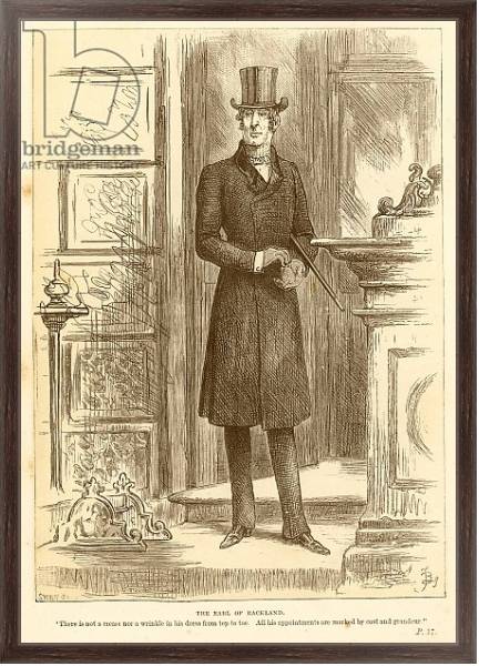Постер The Earl of Rackland с типом исполнения На холсте в раме в багетной раме 221-02