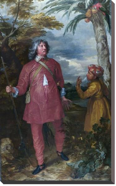 Постер Вильям Филдинг, 1-й граф Денбиг с типом исполнения На холсте без рамы