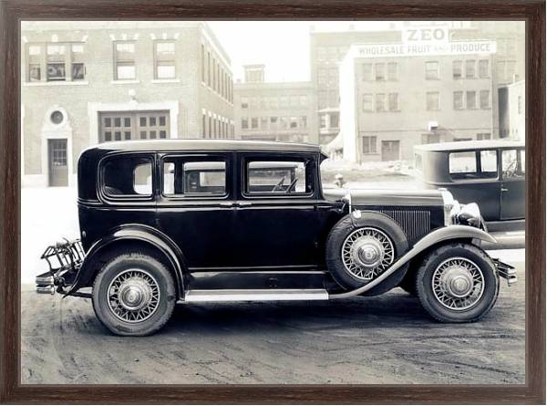 Постер Buick Model 47 4-door Sedan '1930 с типом исполнения На холсте в раме в багетной раме 221-02