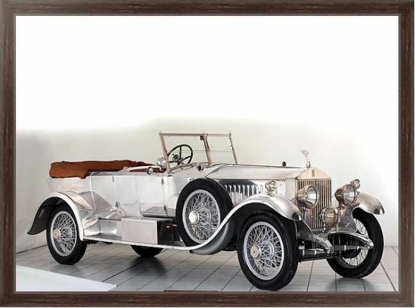 Постер Rolls-Royce Phantom 40 50 Open Tourer (I) '1926 с типом исполнения На холсте в раме в багетной раме 221-02