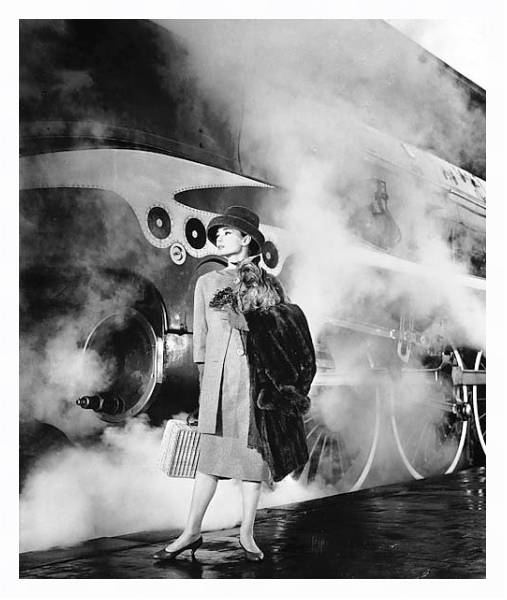 Постер Hepburn, Audrey 29 с типом исполнения На холсте в раме в багетной раме 221-03