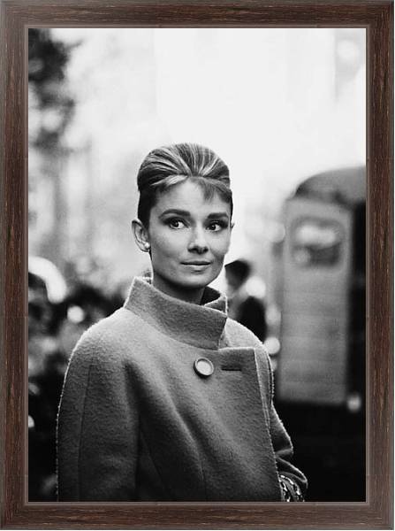 Постер Hepburn, Audrey 72 с типом исполнения На холсте в раме в багетной раме 221-02