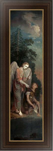 Постер Товий и архангел Рафаил с типом исполнения На холсте в раме в багетной раме 1.023.151
