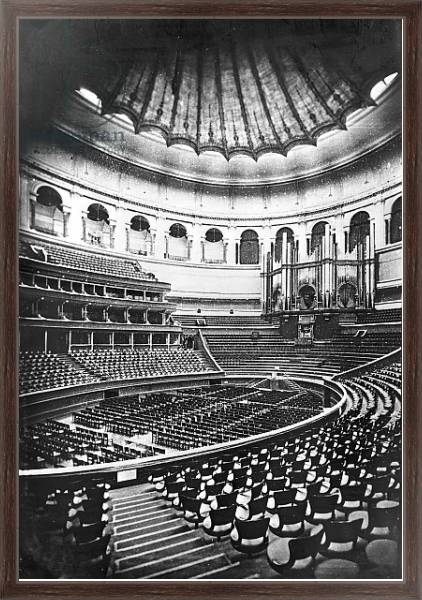 Постер The Royal Albert Hall, London, c.1880's 2 с типом исполнения На холсте в раме в багетной раме 221-02