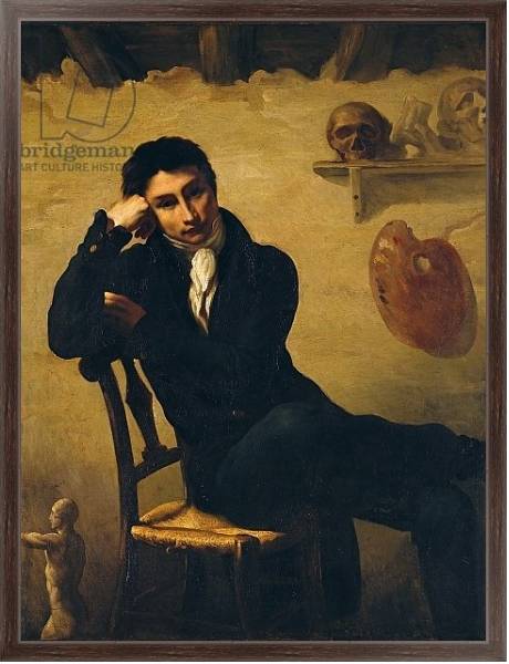 Постер Portrait of an Artist in his Studio с типом исполнения На холсте в раме в багетной раме 221-02