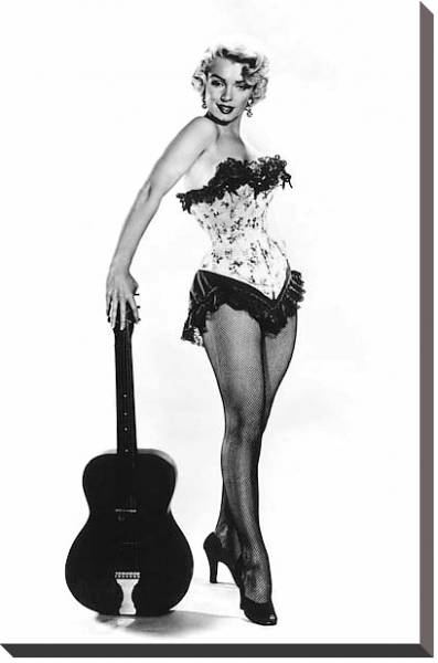 Постер Monroe, Marilyn 74 с типом исполнения На холсте без рамы
