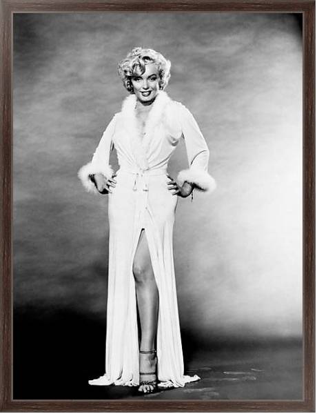 Постер Monroe, Marilyn (Niagara) с типом исполнения На холсте в раме в багетной раме 221-02
