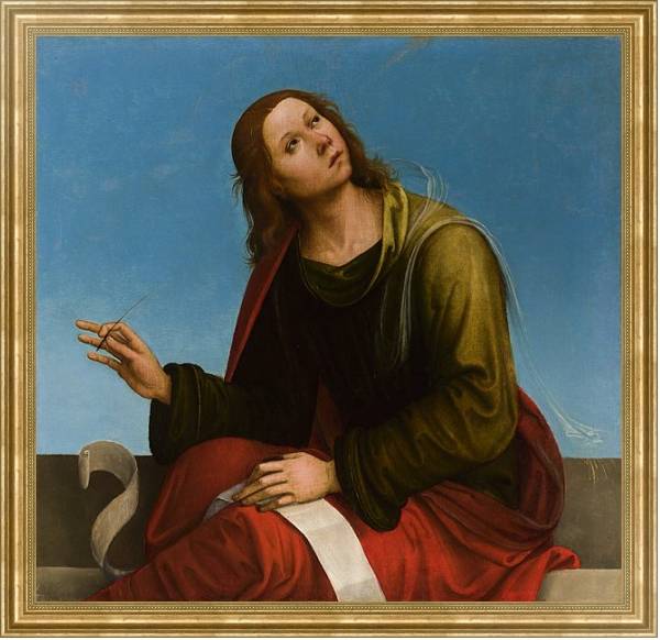 Постер Святой Джон Евангелист 2 с типом исполнения На холсте в раме в багетной раме NA033.1.051