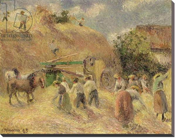 Постер The Harvest, 1883 с типом исполнения На холсте без рамы