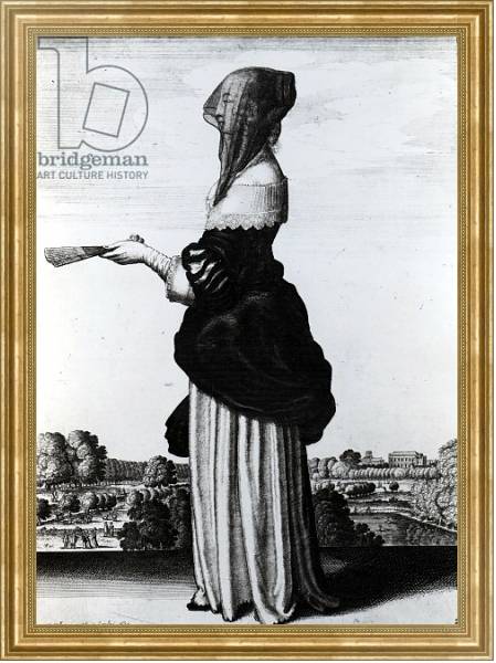 Постер Summer, 1644 с типом исполнения На холсте в раме в багетной раме NA033.1.051