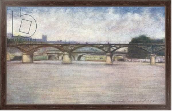 Постер The Pont des Arts 2 с типом исполнения На холсте в раме в багетной раме 221-02
