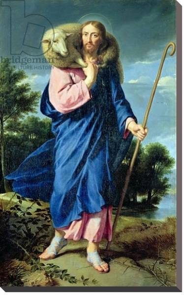 Постер The Good Shepherd, c.1650-60 с типом исполнения На холсте без рамы