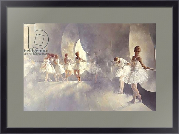 Постер Ballet Studio с типом исполнения Под стеклом в багетной раме 221-01