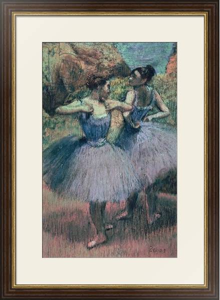 Постер Dancers in Violet с типом исполнения Под стеклом в багетной раме 1.023.036
