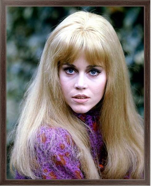 Постер Fonda, Jane 6 с типом исполнения На холсте в раме в багетной раме 221-02