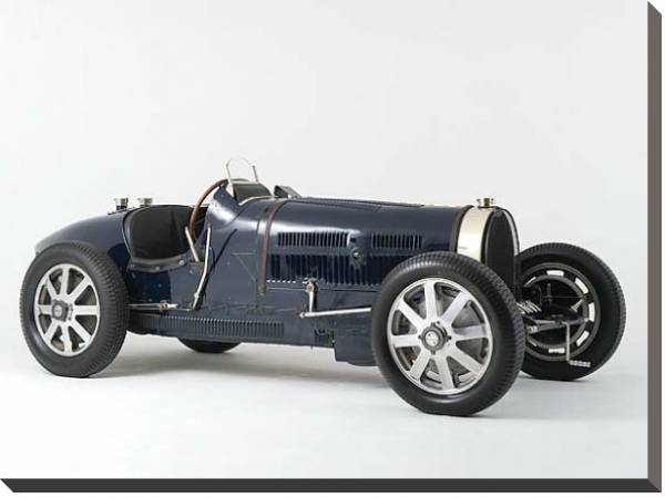 Постер Bugatti Type 51 Grand Prix Racing Car '1931–34 с типом исполнения На холсте без рамы