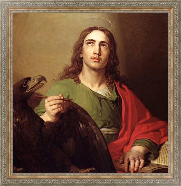 Постер Евангелист Иоанн 2 с типом исполнения На холсте в раме в багетной раме 484.M48.310