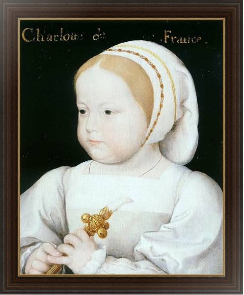 Постер Портрет 2 с типом исполнения На холсте в раме в багетной раме 1.023.151